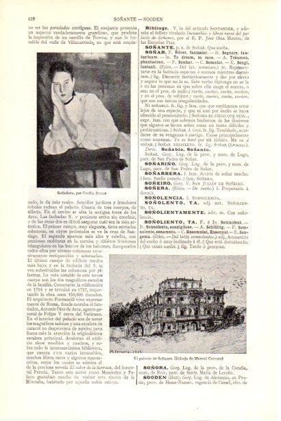 LAMINA V29968: Palacio de Soñanes por Manuel Cervera