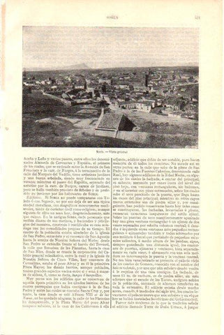 LAMINA V29992: Vista general de Soria