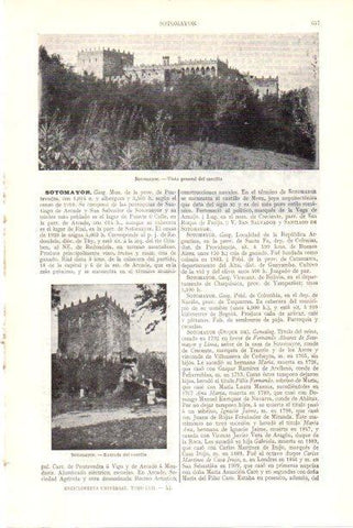 LAMINA V30011: Castillo de Sotomayor