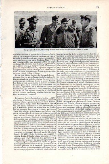 LAMINA V29615: Rommel, Cavallero y Bastico en el norte de Africa