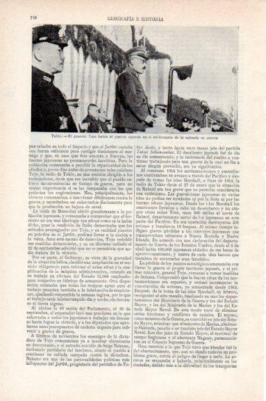 LAMINA V29602: General Tojo en discurso