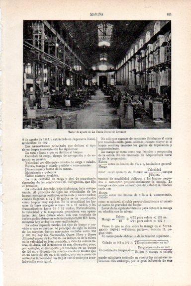 LAMINA V29656: Taller de ajuste de La Union Naval de Levante