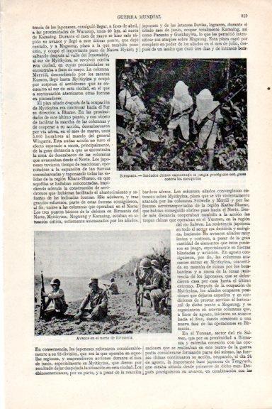 LAMINA V29653: Soldados en el norte de Birmania