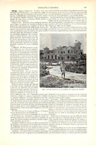 LAMINA V29597: Faisal II en jardines del Palacio de Bagdad