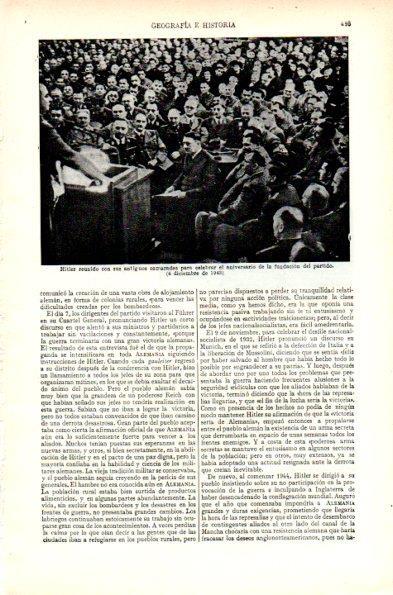LAMINA V29546: Hitler y camaradas celebrando la fundacion del partido 1943