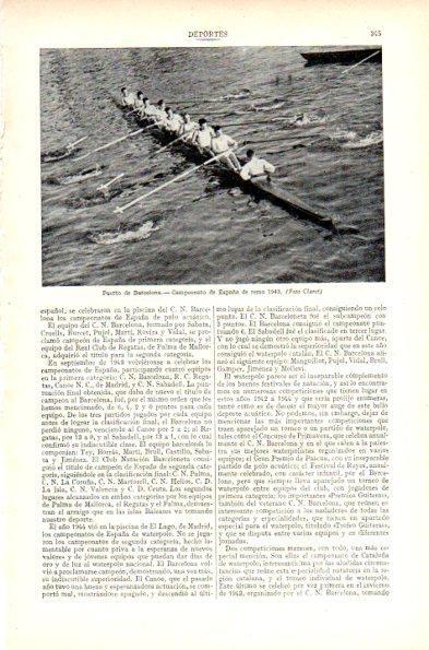 LAMINA V29541: Campeonato de España de remo 1943 en Barcelona