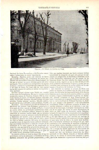 LAMINA V29582: Palacio de Justicia de Riom
