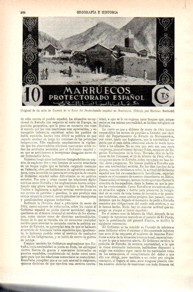 LAMINA V29571: Sello de Correos de la Zona del Protectorado español en Marruecos