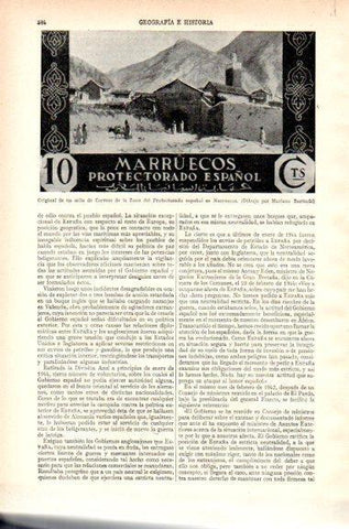 LAMINA V29571: Sello de Correos de la Zona del Protectorado español en Marruecos