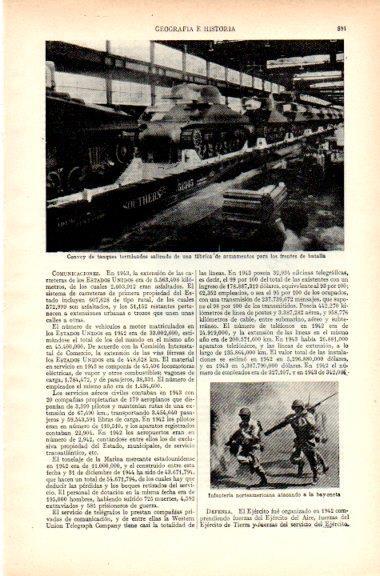 LAMINA V29575: Convoy de tanques en fabrica de armamentos