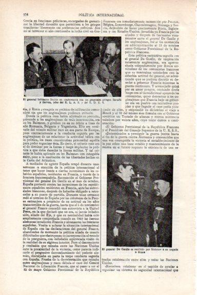 LAMINA V29667: General De Gaulle ante Molotov en Rusia