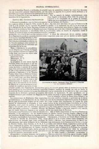 LAMINA V29668: Mackenzie King, Roosevelt y Churchill en Conferencia de Quebec