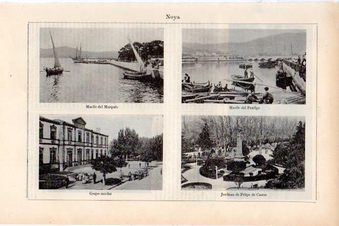 LAMINA V29766: Vistas de Noya, La Coruña