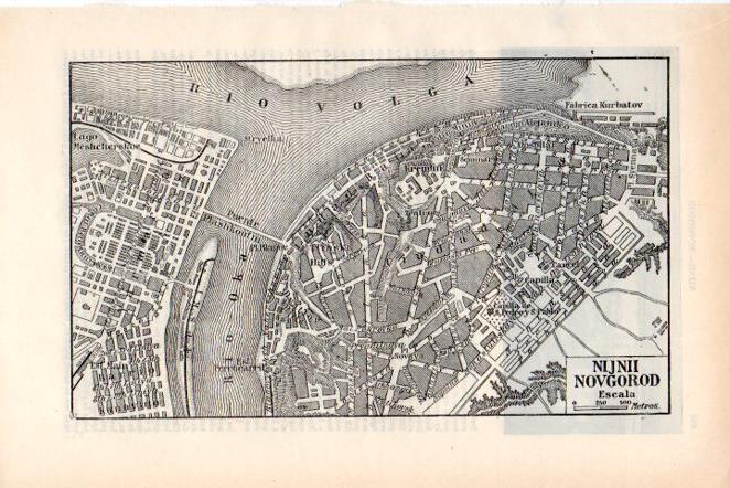 LAMINA V29771: Plano Nijnii Novgorod