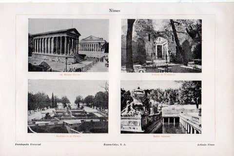 LAMINA V29774: Vistas de Nimes