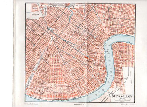 LAMINA V29803: Plano de Nueva Orleans