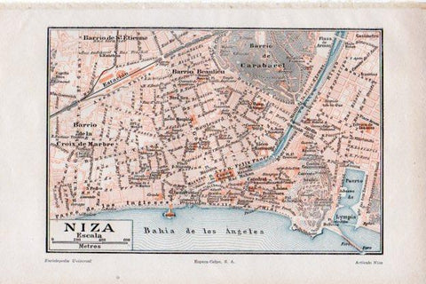 LAMINA V29796: Plano de Niza
