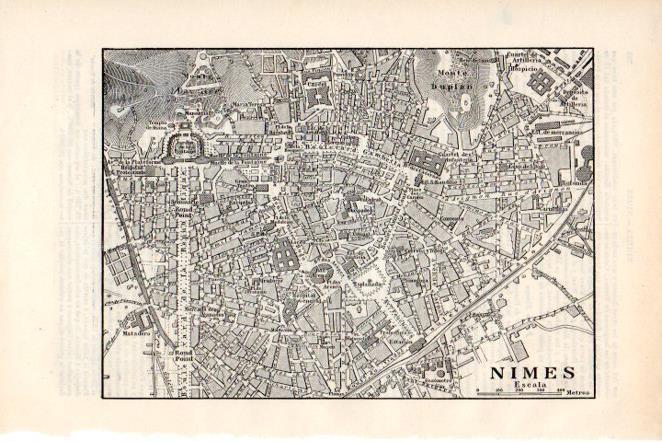 LAMINA V29775: Plano de Nimes