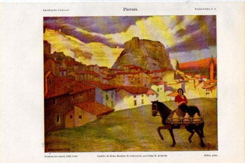 LAMINA V29783: Castillo de Doña Martina de Calatayud por Cesar F. Ardavin