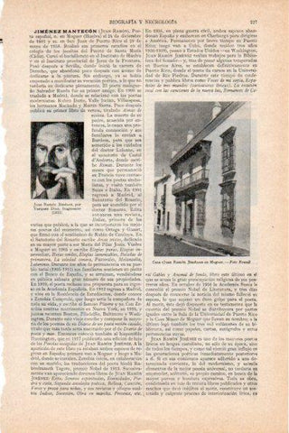 LAMINA V29736: Juan Ramon Jimenez por Vazquez Diaz