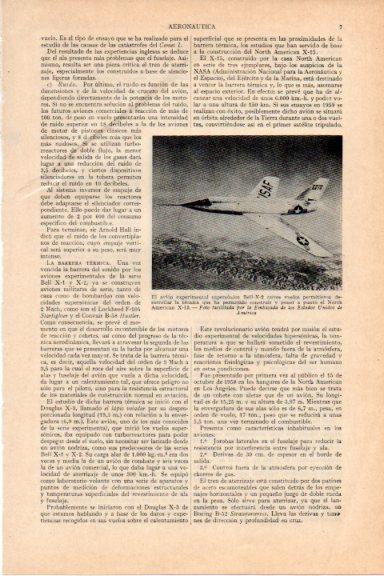 LAMINA V29686: Avion supersonico Bell X-2