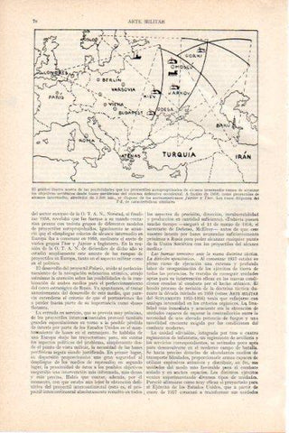 LAMINA V29701: Grafico de posibilidades de proyectiles para alcanzar objetivos sovieticos desde occidente