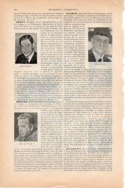 LAMINA V29732: Robert Donat y Afonso Duarte