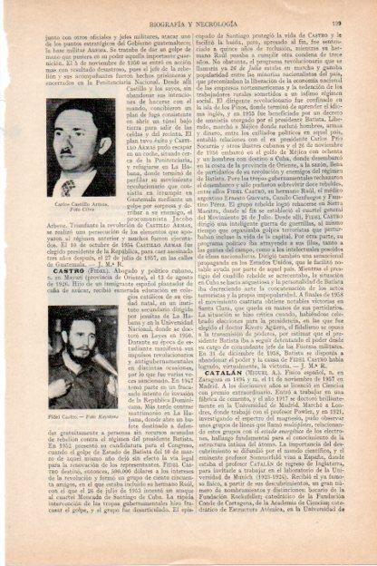 LAMINA V29731: Fidel Castro y C. Castillo Armas