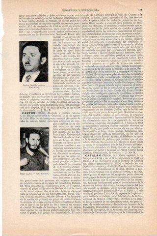 LAMINA V29731: Fidel Castro y C. Castillo Armas