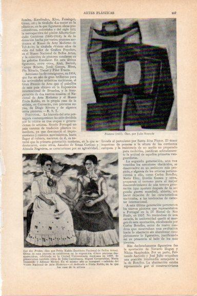 LAMINA V29712: Las dos Fridas, por Frida Kahlo