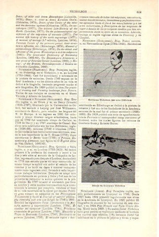 LAMINA V29350: G. Nicholson por miss Nicholson