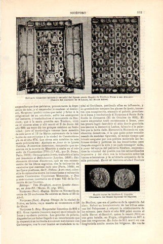 LAMINA V29339: Relicario bizantino del lignum crucis