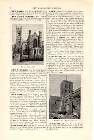 LAMINA V29326: Catedral de Newry e iglesia de New Shoreham