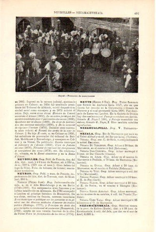 LAMINA V29330: Procesion de musulmanes en Neyef