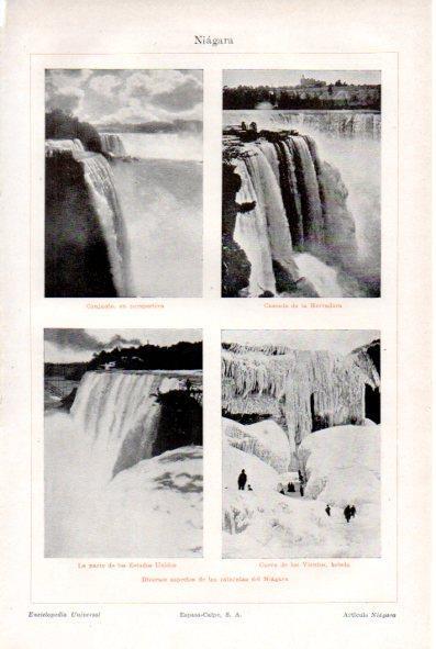 LAMINA V29331: Vistas de las cataratas del Niagara