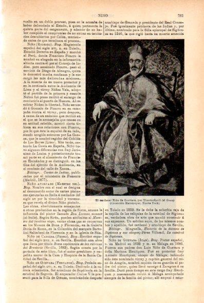 LAMINA V29381: Cardenal Niño de Guevara por el Greco