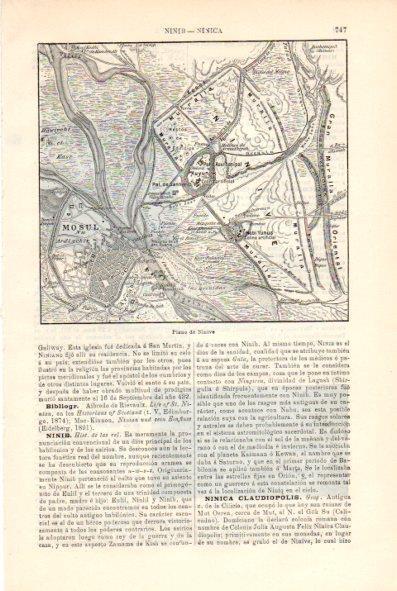 LAMINA V29376: Plano de Ninive, Irak