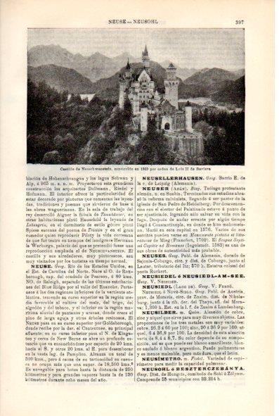 LAMINA V29318: Castillo de Neuschwanstein