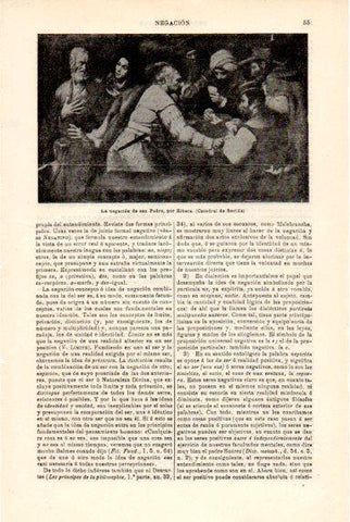 LAMINA V29280: La negacion de san Pedro por Ribera