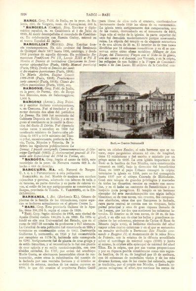 LAMINA V29274: Teatro Petruzzelli, Bari