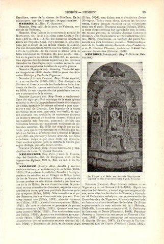 LAMINA V29283: La Virgen y el Niño por A. Negroponte
