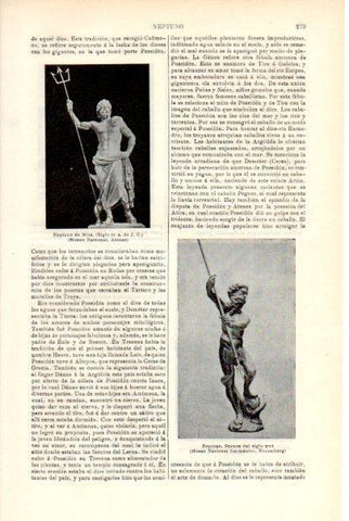 LAMINA V29297: Neptuno de Milo