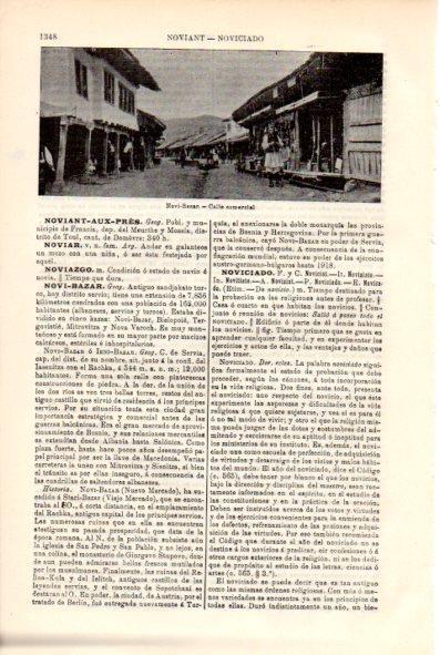 LAMINA V29460: Calle en Novi-Bazar