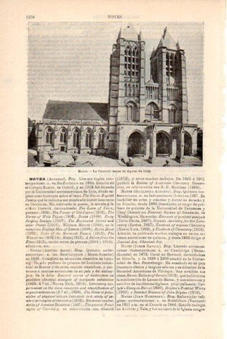 LAMINA V29464: Catedral de Noyon antes de agosto de 1914