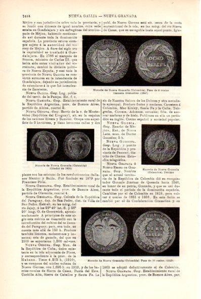 LAMINA V29470: Moneda de Nueva Granada, Colombia