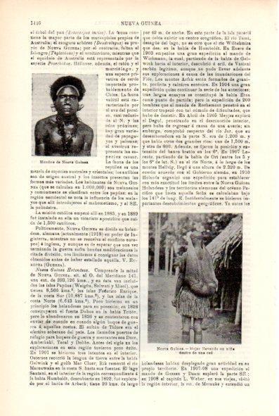 LAMINA V29471: Hombre y mujer de Nueva Guinea