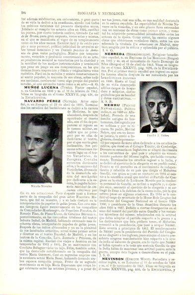 LAMINA V29525: Nicolas Navarro y Fandit J. Nehru