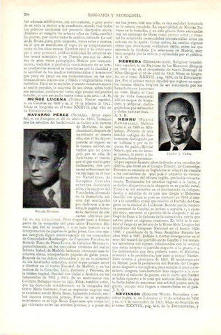 LAMINA V29525: Nicolas Navarro y Fandit J. Nehru