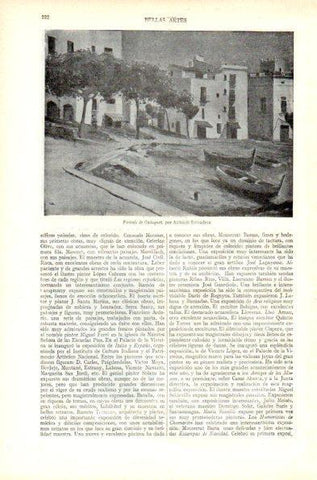 LAMINA V29511: Paisaje de Cadaques por Antonio Estradera