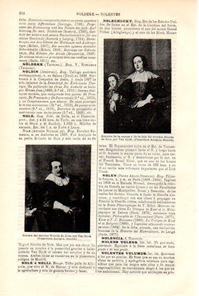 LAMINA V29409: Retrato de Nicolas de Nole por Van Dyck